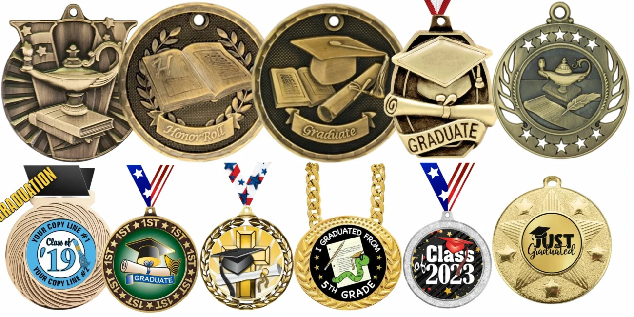 graduation medals
